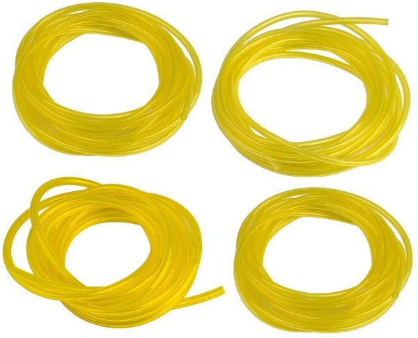 8-Ft Each 4 Sizes Fuel Line for Small Engine Stihl Weed Trimmer Chainsaw Blower Mower 2-Cycle I.D. X O.D. 3/32 X 3/16 1/8 X 3/16 1/8 X 1/4 .080 X .140 Inch