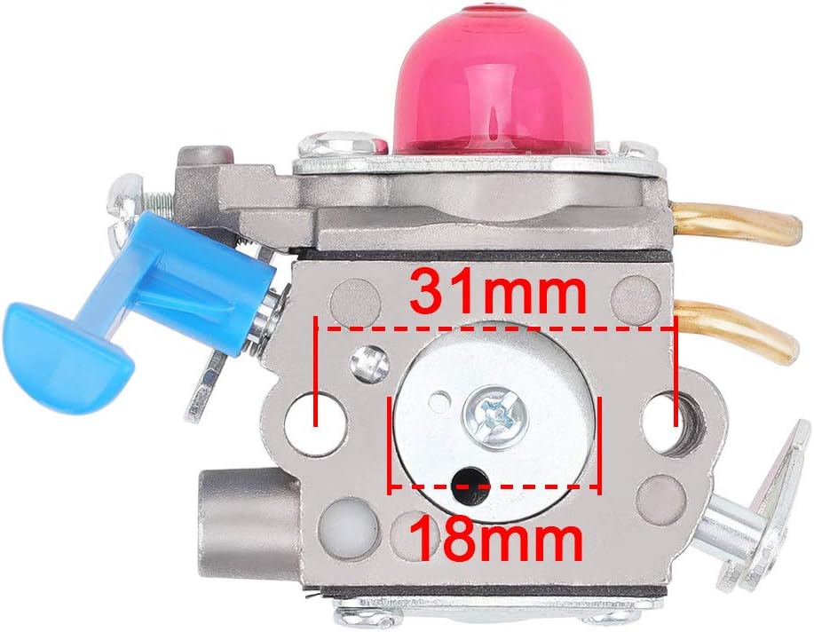 Hipa C1Q-W40A Carburetor Kit For Husqvarna 128LD 128LDX 128C 128L 128LX 128CD 28cc Trimmer Parts Replace 545081848 545130001