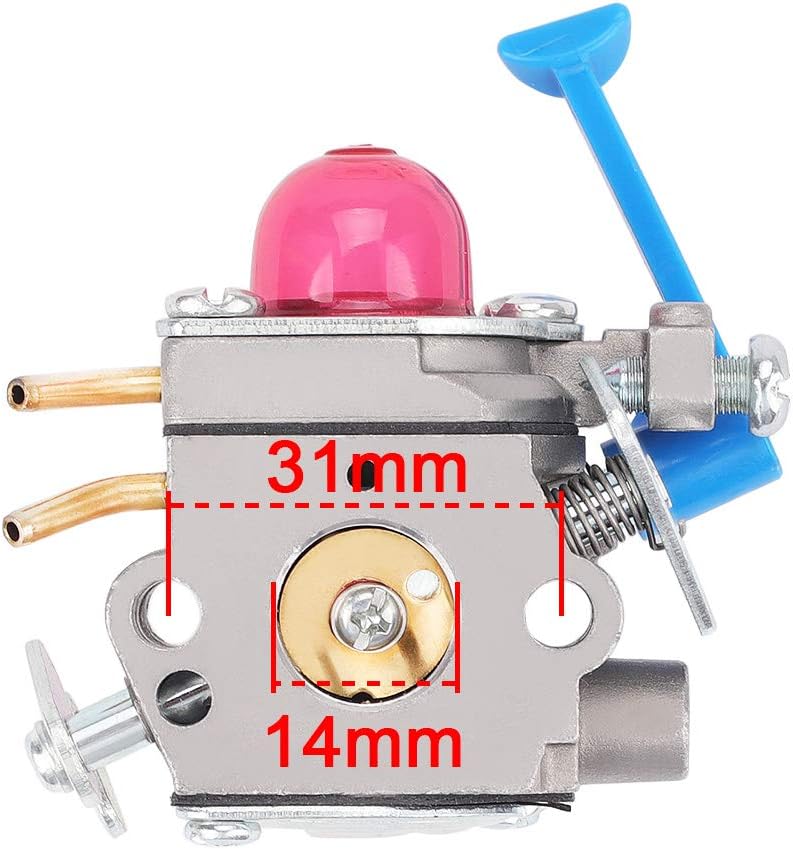 Hipa C1Q-W40A Carburetor Kit For Husqvarna 128LD 128LDX 128C 128L 128LX 128CD 28cc Trimmer Parts Replace 545081848 545130001