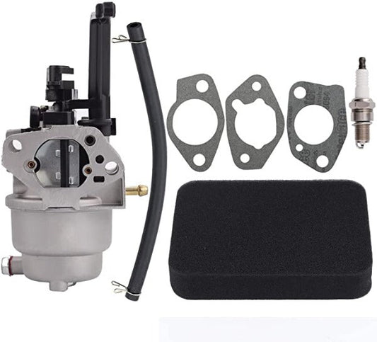 Hipa 0J25910112 Carburetor Kit for Generac GP6500 GP6000E GP6500E GP7500 GP7500E GP8000E 420cc Portable Generator + 17211-899-000 Air Filter