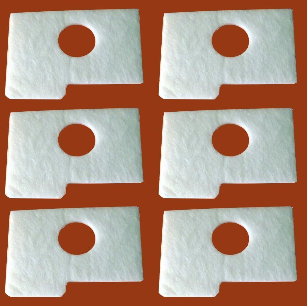 6-Pack Air Filter for 1130 124 0800 STIHL MS170 MS180 MS180c 017 018 Petrol Chainsaw