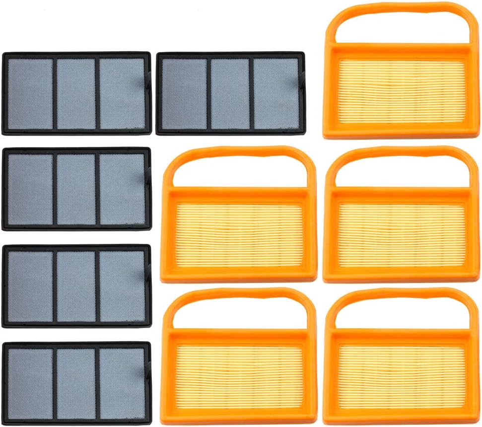 5-Pack Air Filter Set For Stihl TS410 TS420 TS480 TS500i Concrete Cut-Off Saws Replace 4238-141-0300 4238-140-1800 4238-140-4402