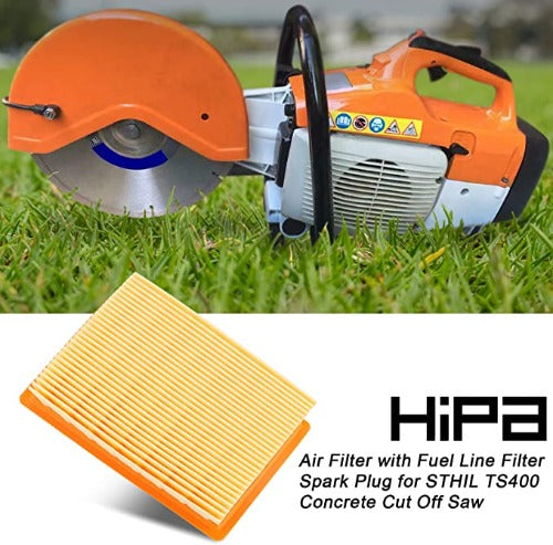 Hipa Air System Maintenance Kit for STIHL TS400 Concrete Cut Off Saw Replace 4223-141-0300 4223 141 0300 Air Filter