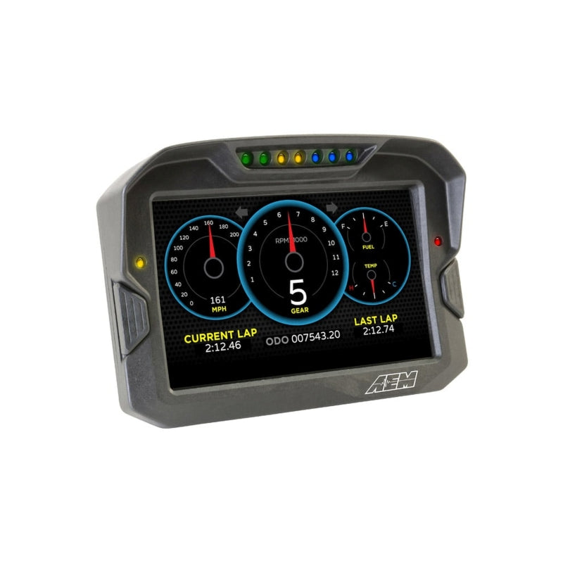 AEM CD-7 Non Logging Race Dash Carbon Fiber Digital Display (CAN Input Only)