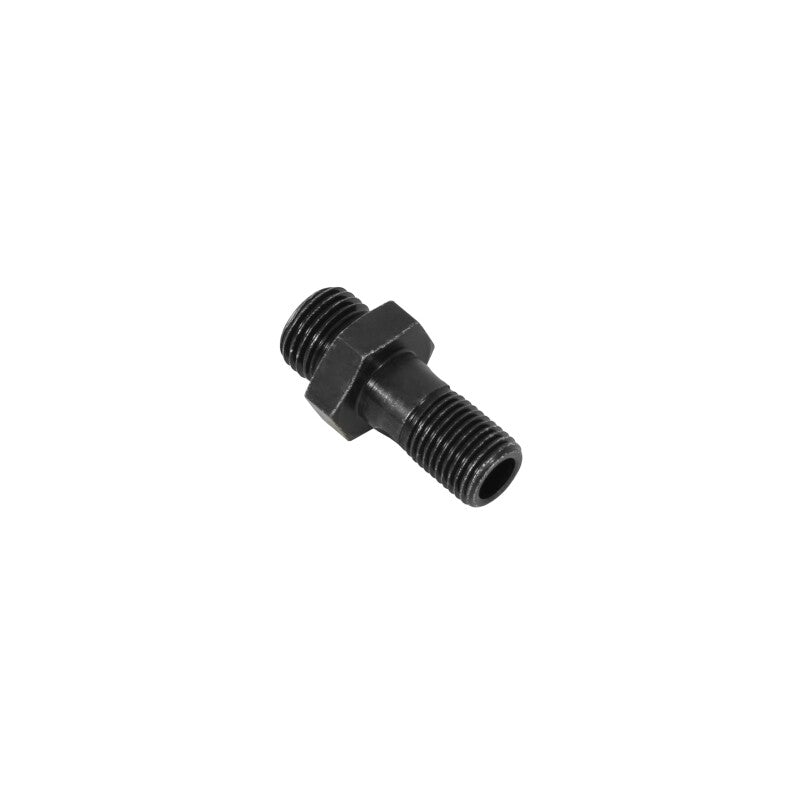 AEM High Volume Fuel Rail Banjo Fitting w/ Hole - Male -6AN ORB thread (9/16in -18)