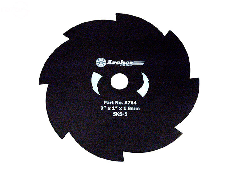 Rotary 7863 207-1688 NHC Brush Blade 9" X 1" 8T