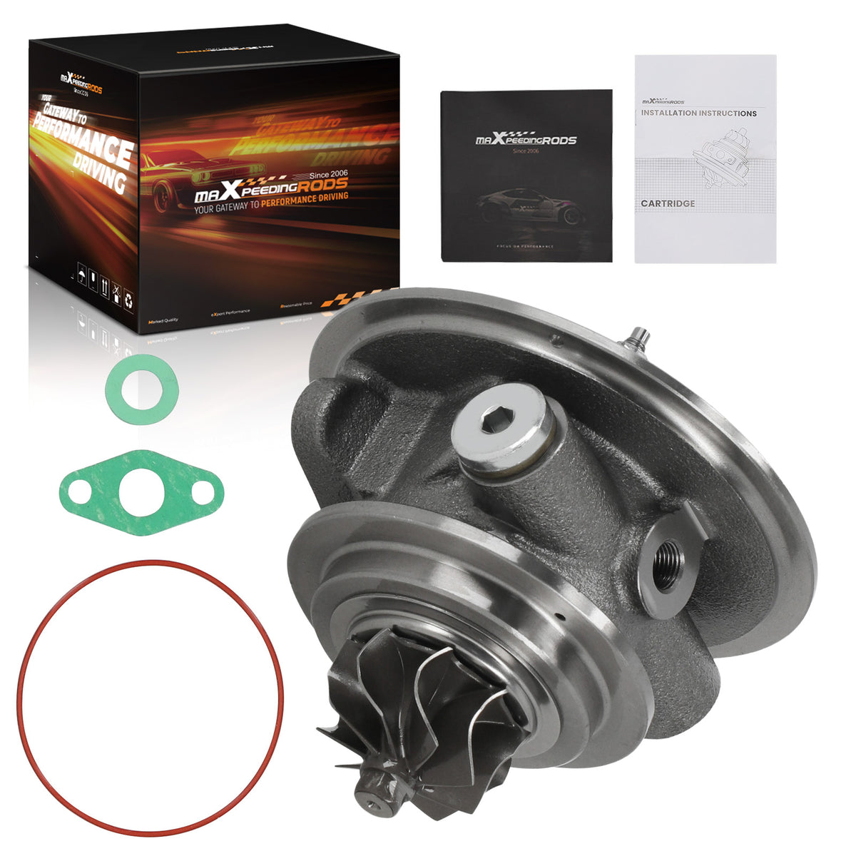 Turbo Cartridge compatible For Ford Explorer Flex Taurus compatible For Lincoln MKS MKT 3.5L Left Side
