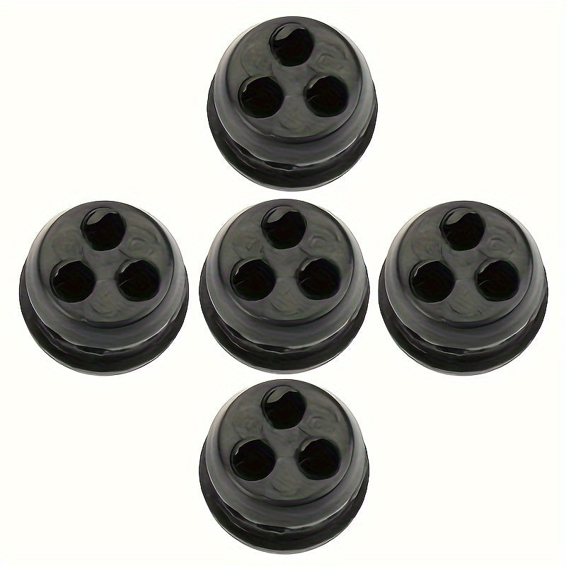 5pcs 13211546730 V137000030 Fuel Tank Tube 3-Hole Grommet For ECHO GT200EZR GT201EZR GT200i PE200 PE201 PPF210 SRM210 SRM211 HC150 HC151 Clipper Trimmer