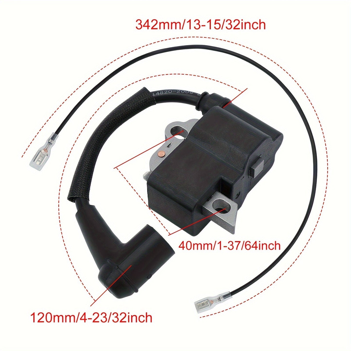 4144 400 1316 Ignition Coil Kit For Stihl FC56 FS56 HT56 KM56 4144 400 1303 Trimmer