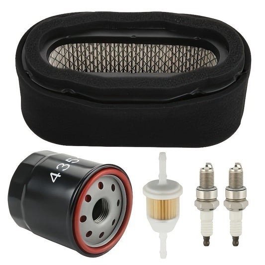 4-Stroke Air Oil Filter Kit - Designed for Kawasaki FH601V FH641V FH680V Engines - Complete Maintenance Solution with High-Quality Air and Oil Filters FH721V