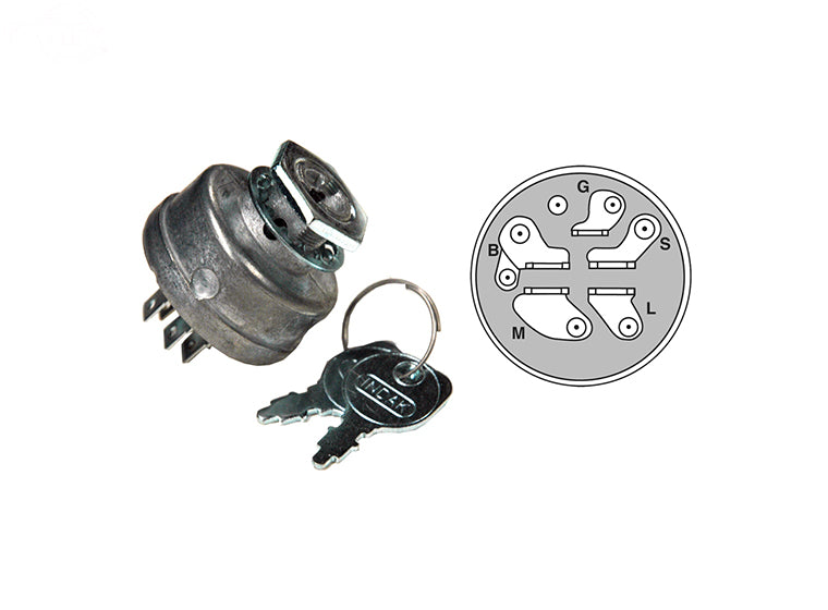 Rotary 9330 91846 Fits Murray Ignition Switch