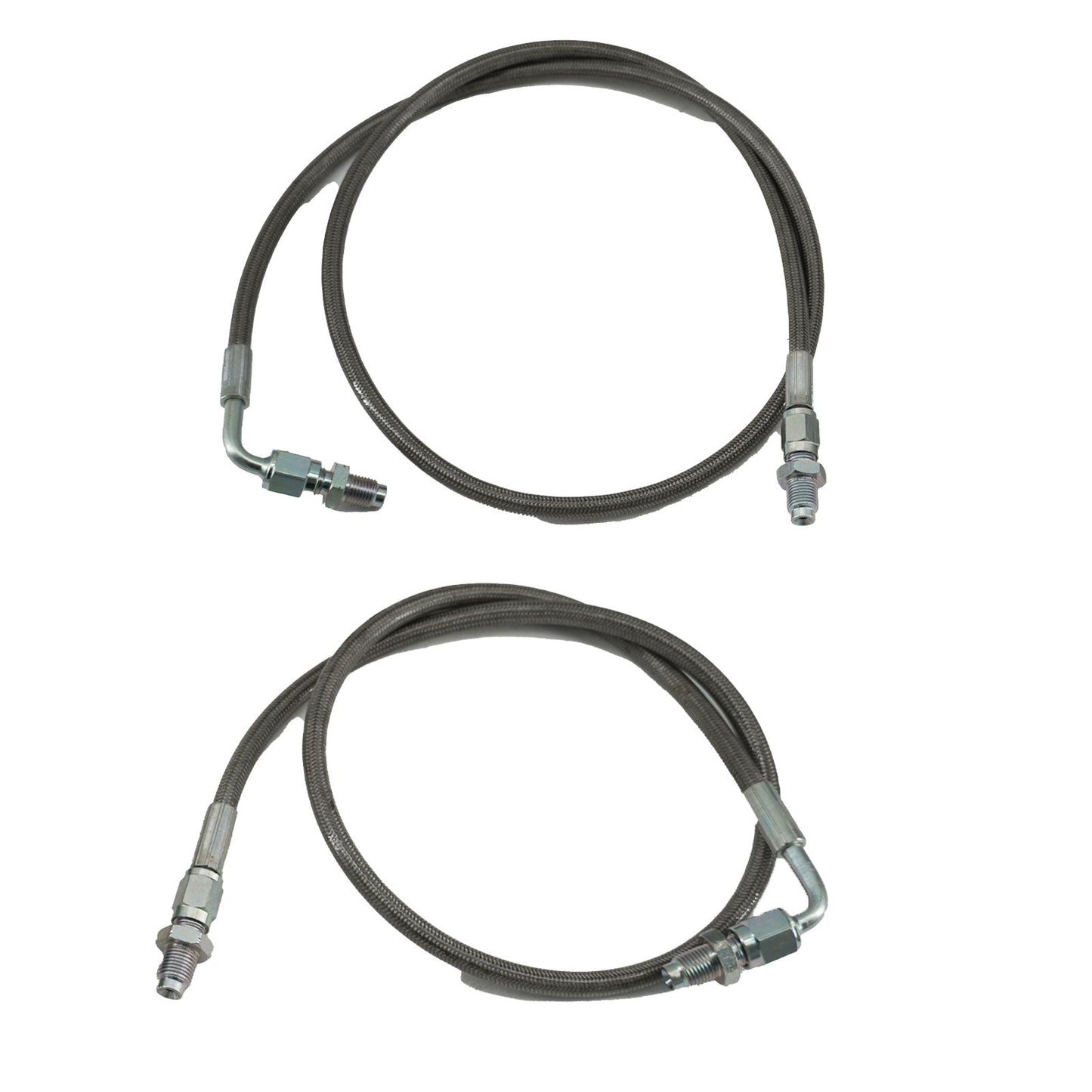 Stainless Rear Brake Line Replacement Kit For 96-00 Honda Civic w/rear drum