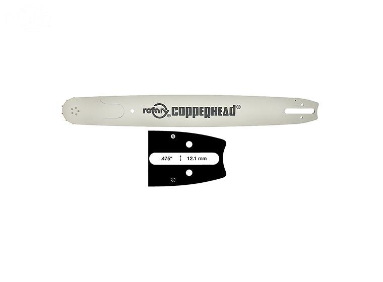 Rotary 9732520 200RNDD025 Fits Oregon 20" 3/8 Std .050 Pro S Bar