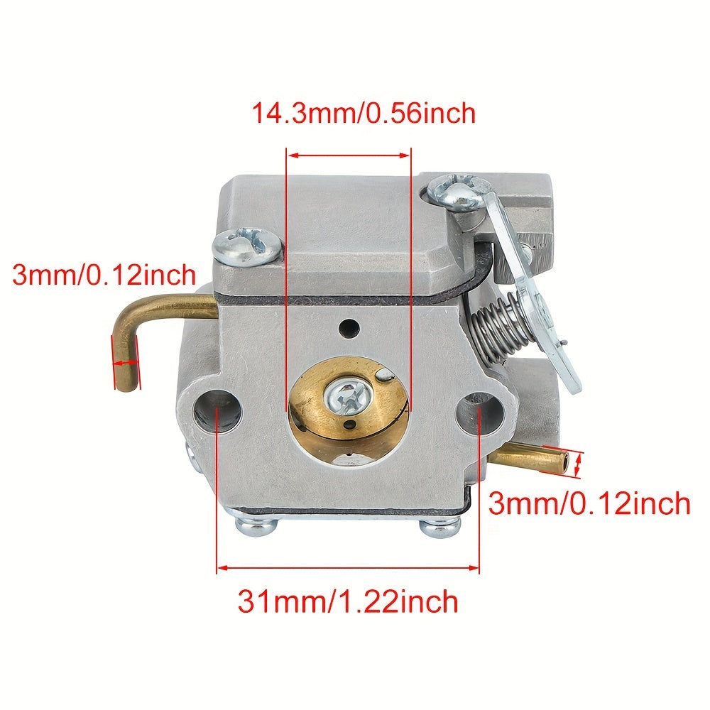 Hipa 753-05133 Carburetor Kit For Bolens BL410 BL100 BL150 BL250 Tiller