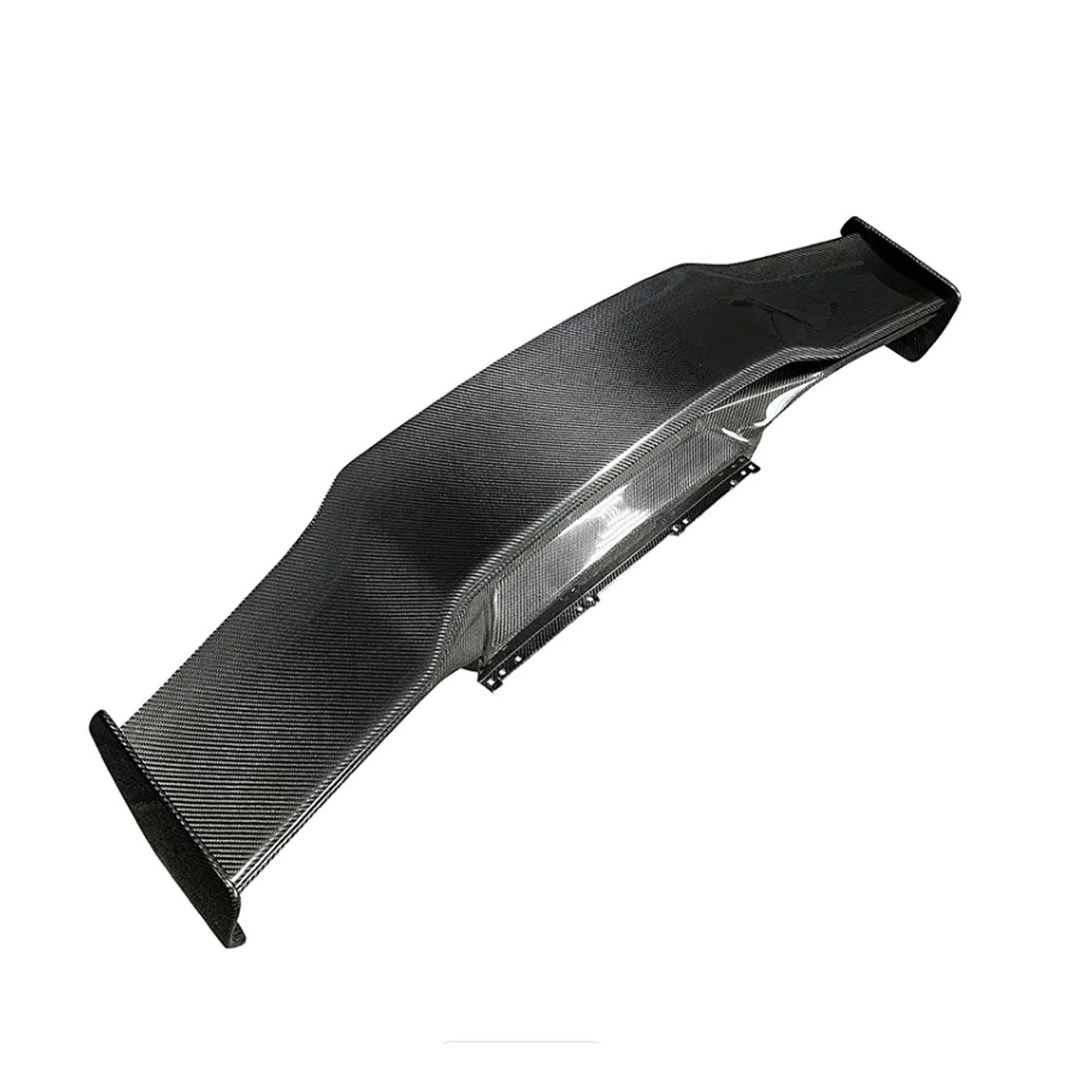 VRS Style Dry Carbon Fiber Rear Wing with Base Panel for Lamborghini Huracan LP580 LP610 EVO