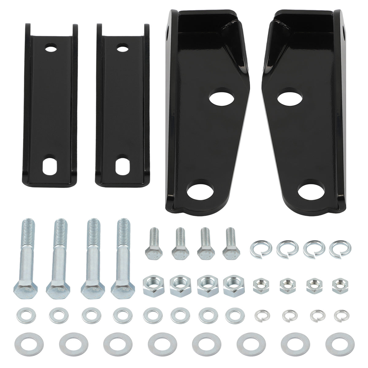 Rear Shock Relocation Kit compatible For Chevy C10 compatible For GMC Pickup 1963-1972 Lowered Truck