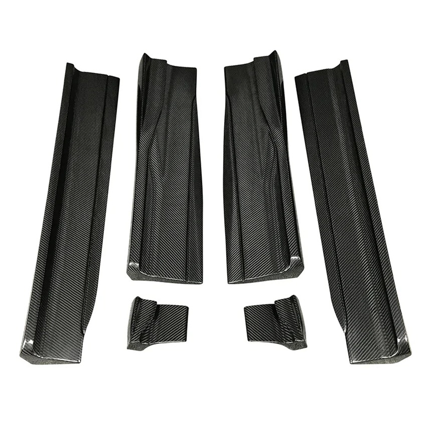 Dry Carbon Fiber Rocker Panel Side Skirts for Lamborghini Urus