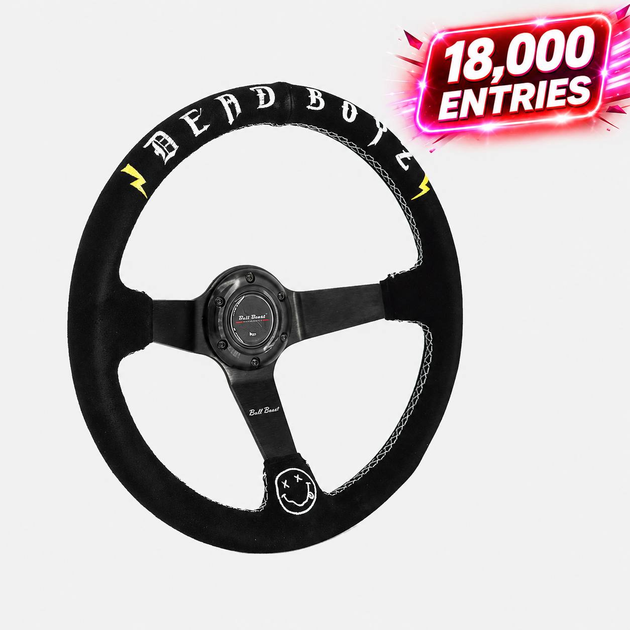 BBP® Universal Steering Wheel 18000 ENTRIES