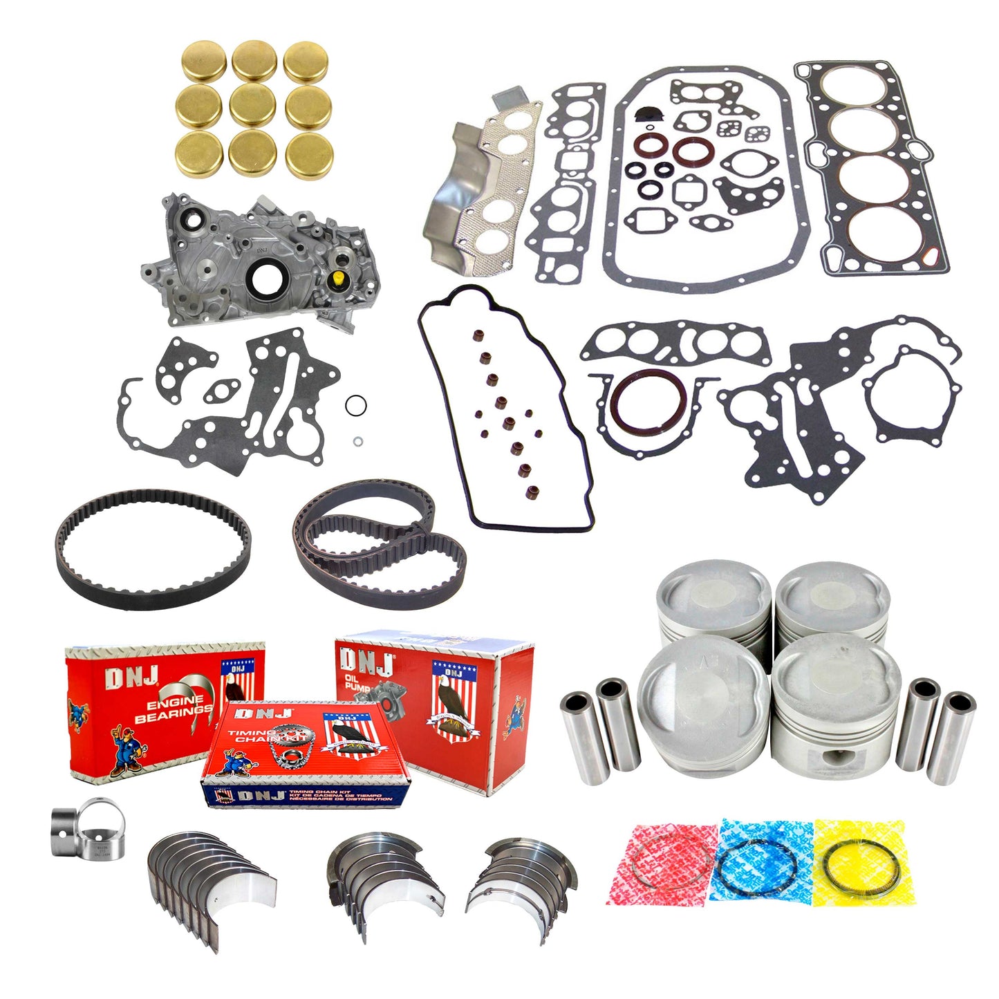 Master Engine Rebuild Kit 1988 Mitsubishi 2.0L