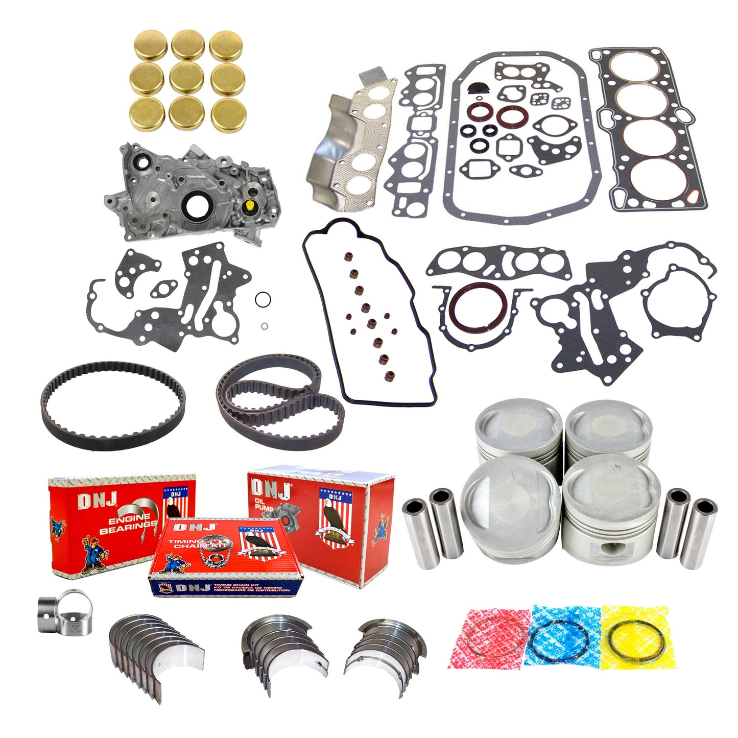 Master Engine Rebuild Kit 1985-1986 Mitsubishi 2.0L