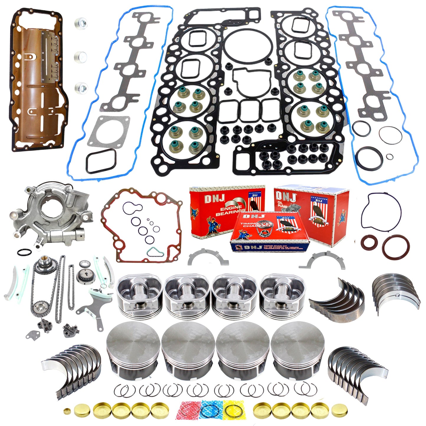 Master Engine Rebuild Kit 1999-2003 Dodge, Jeep 4.7L V8