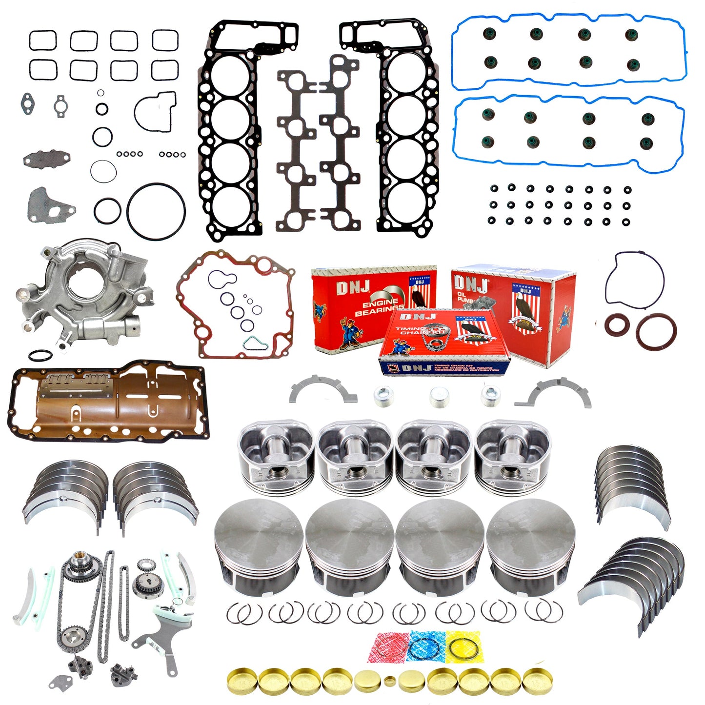 Master Engine Rebuild Kit 2004 Jeep 4.7L