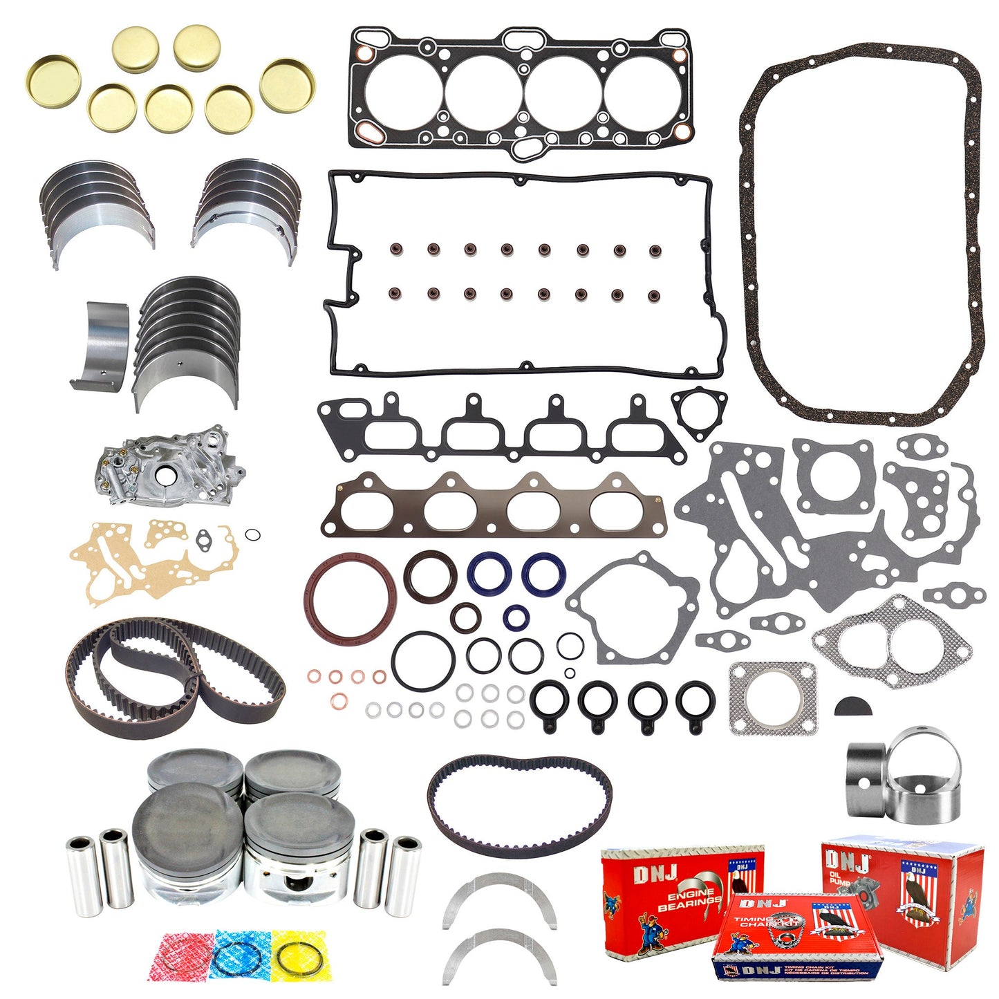 Master Engine Rebuild Kit 1998-1999 Eagle,Mitsubishi 2.0L