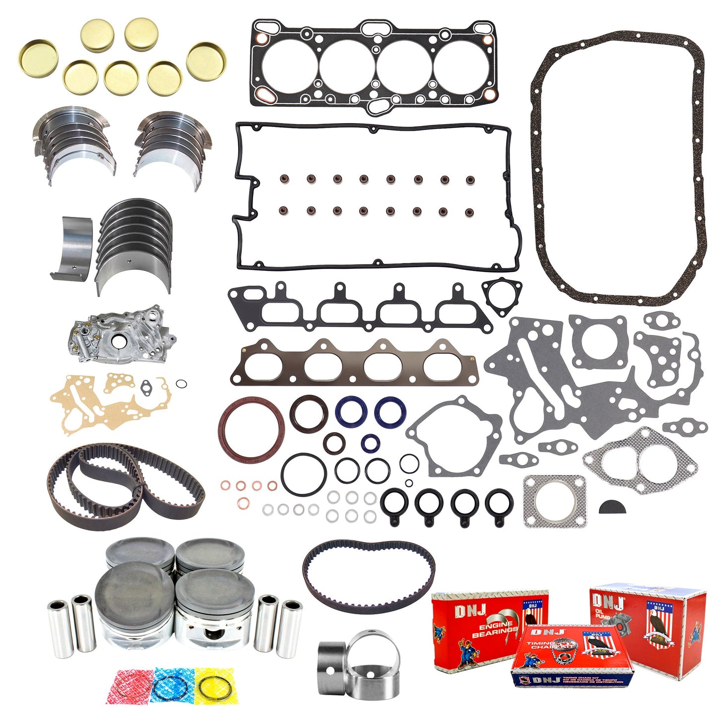 Master Engine Rebuild Kit 1995-1997 Eagle,Mitsubishi 2.0L