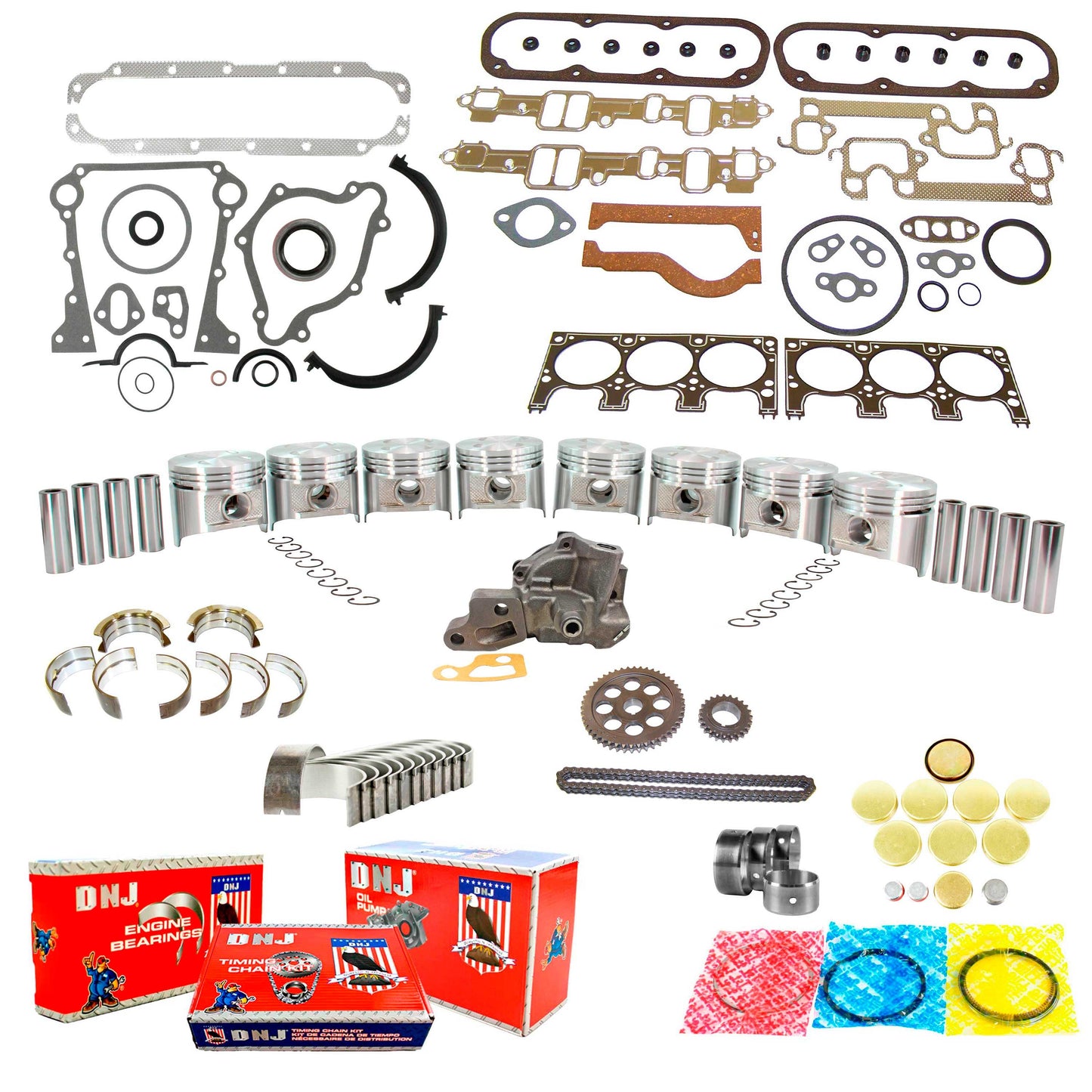 Master Engine Rebuild Kit 1990 Dodge 3.9L