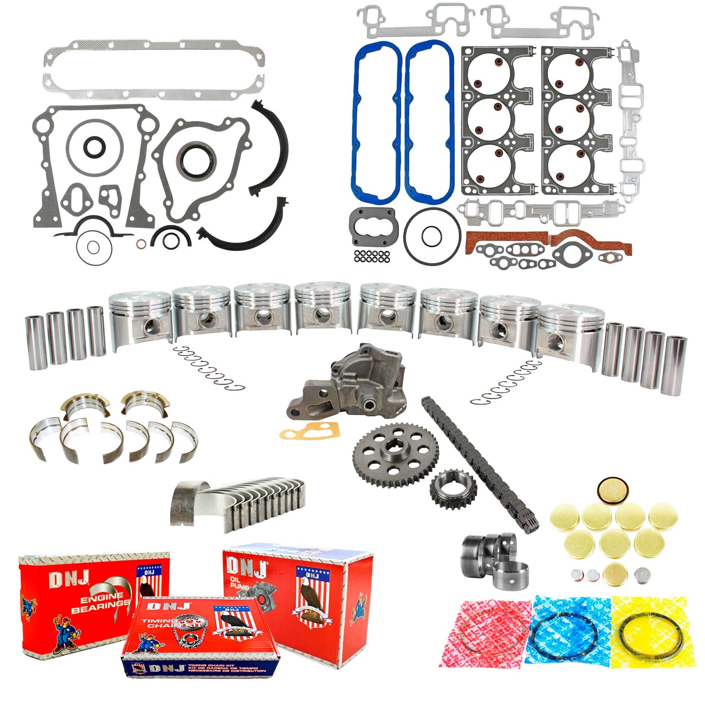 Master Engine Rebuild Kit 1991 Dodge 3.9L