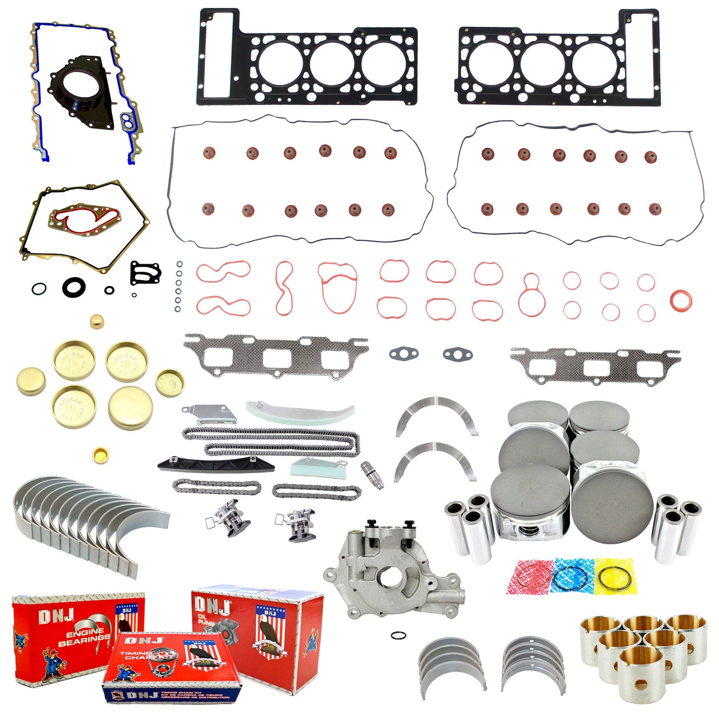 Master Engine Rebuild Kit 2008 Chrysler,Dodge 2.7L