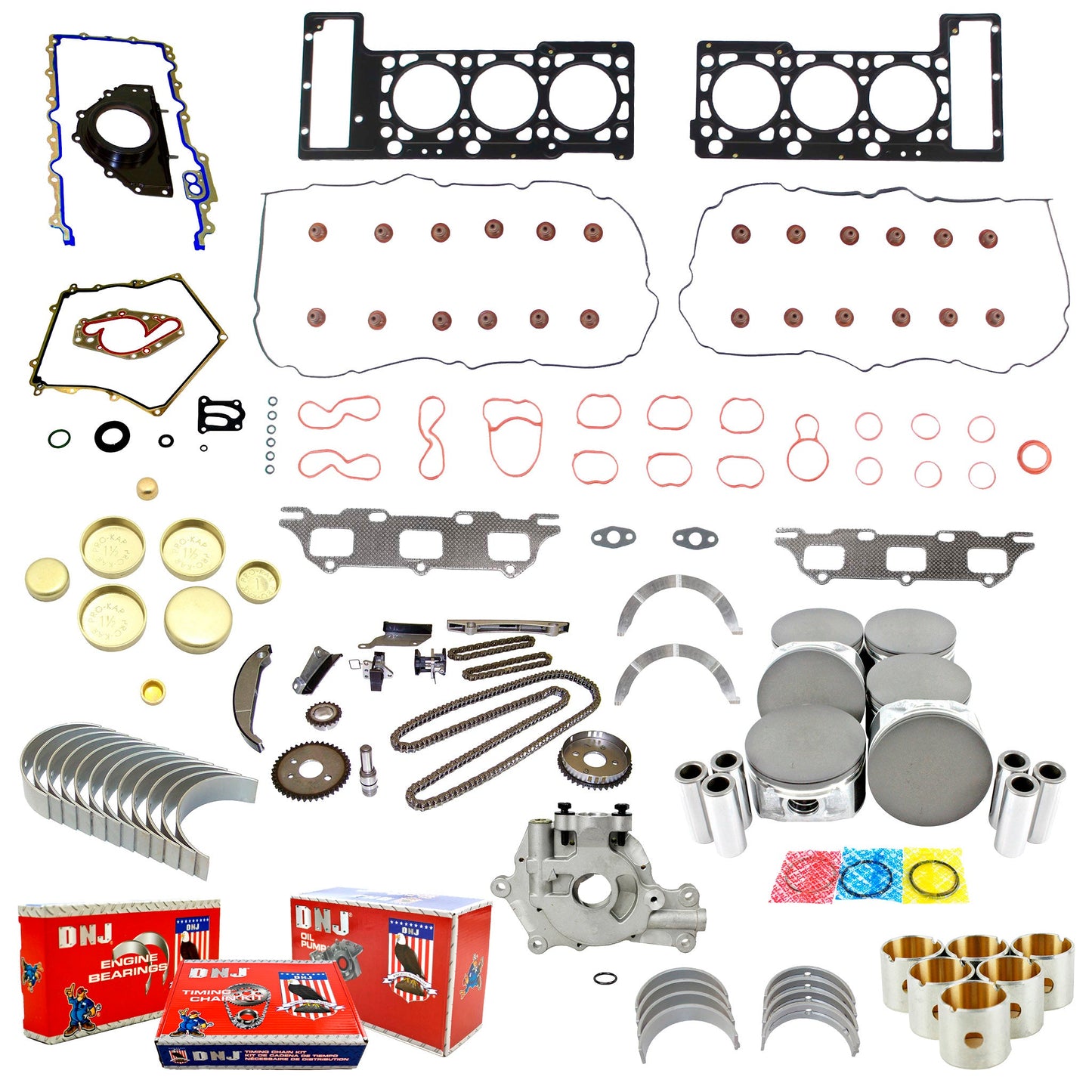 Master Engine Rebuild Kit 2005-2007 Chrysler,Dodge 2.7L