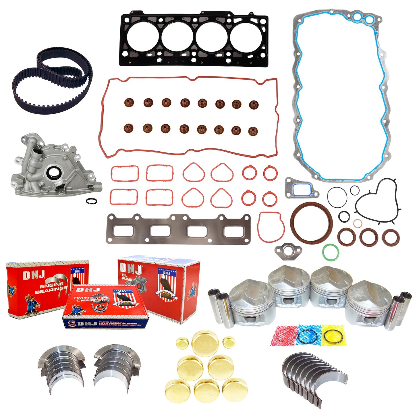 Master Engine Rebuild Kit 2001 Chrysler 2.4L