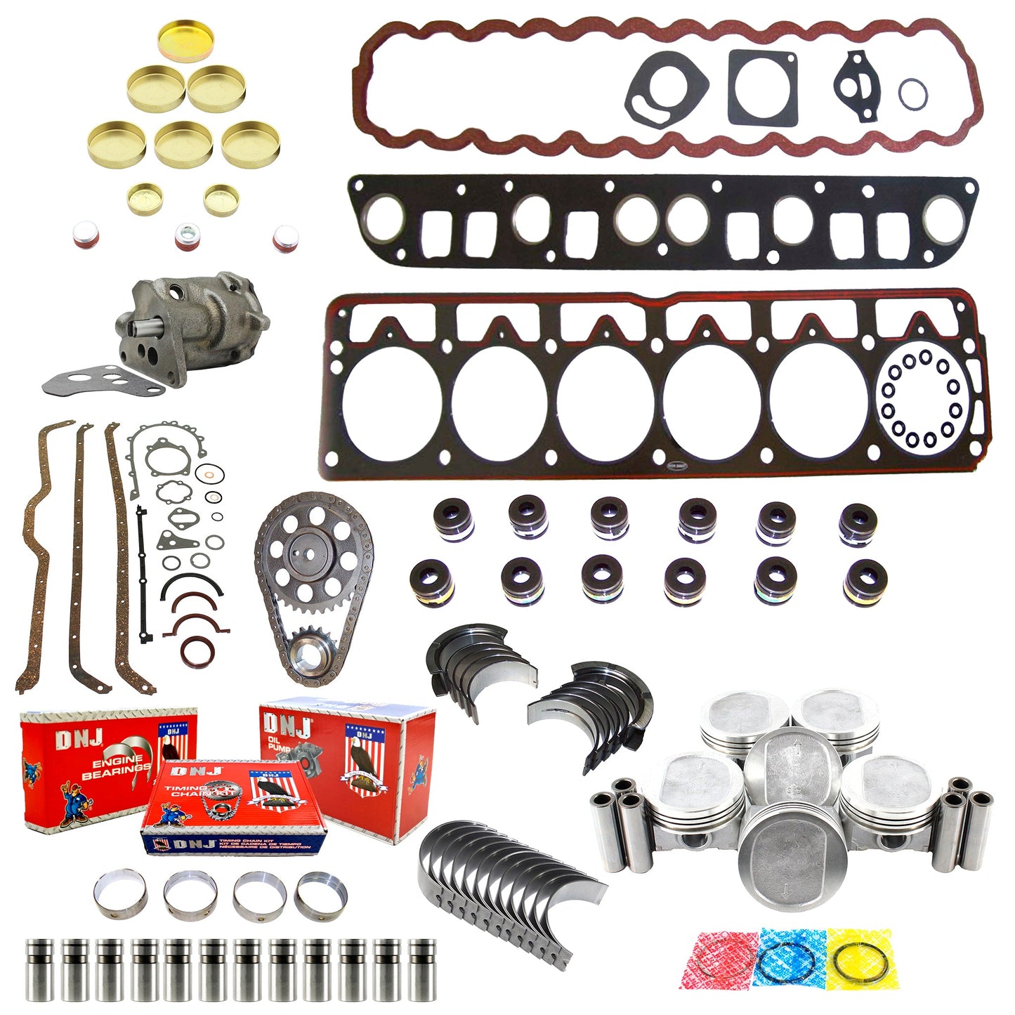 Master Engine Rebuild Kit 1991 Jeep 4.0L