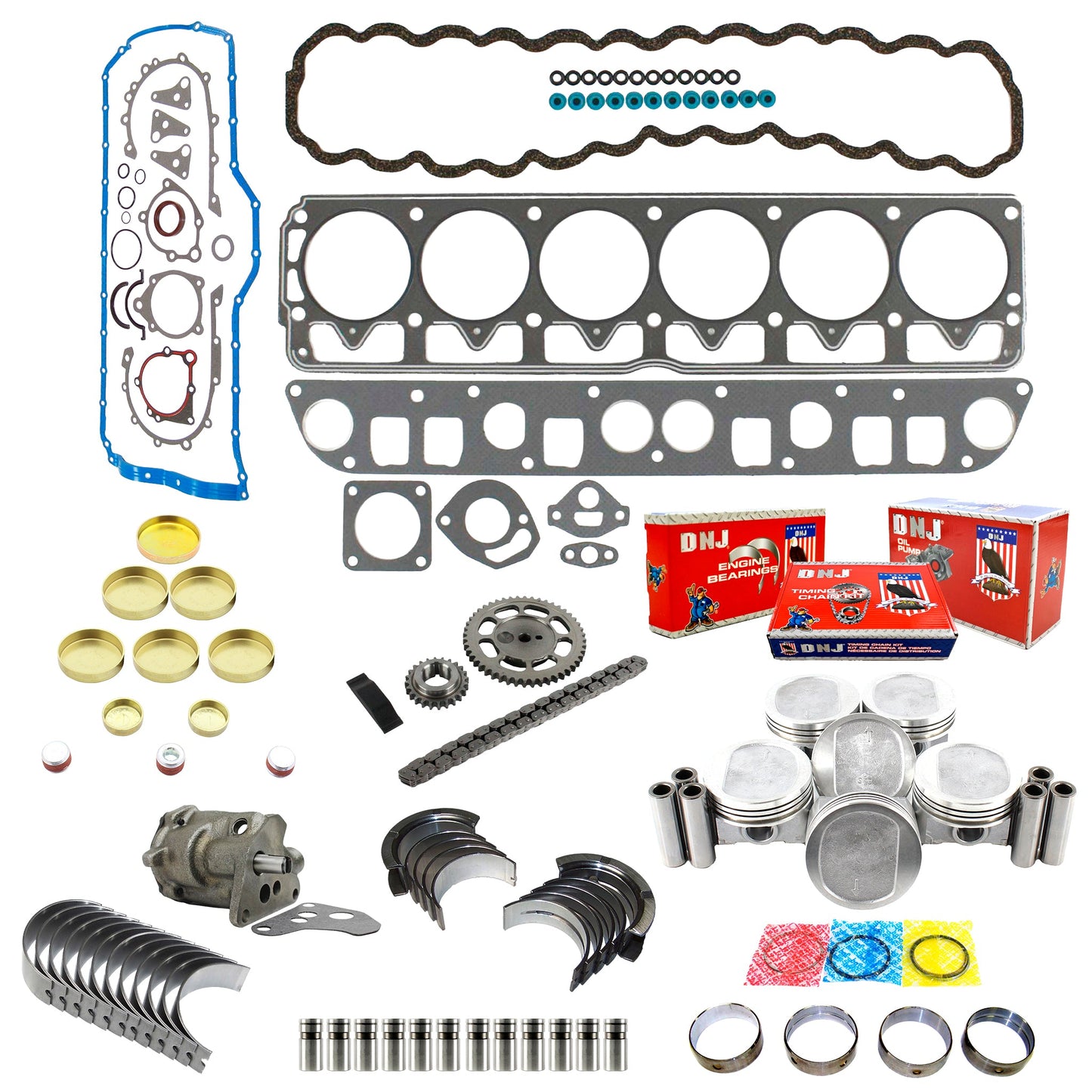 Master Engine Rebuild Kit 1994-1995 Jeep 4.0L