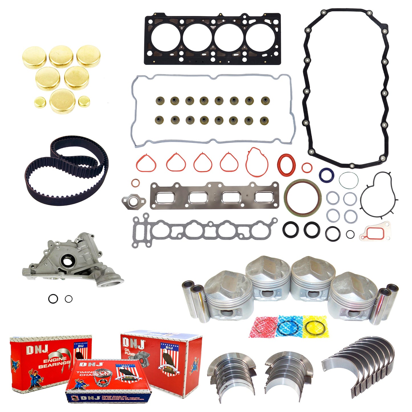 Master Engine Rebuild Kit 2001 Chrysler,Dodge 2.4L