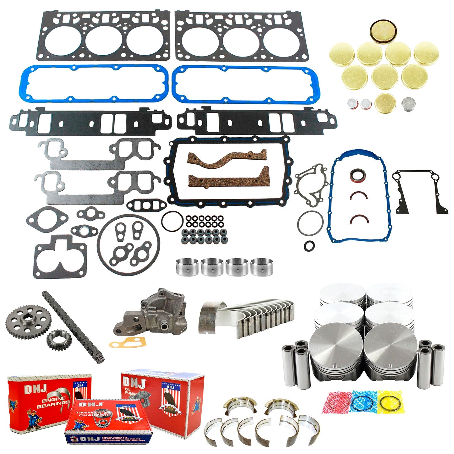 Master Engine Rebuild Kit 1997 Dodge 3.9L