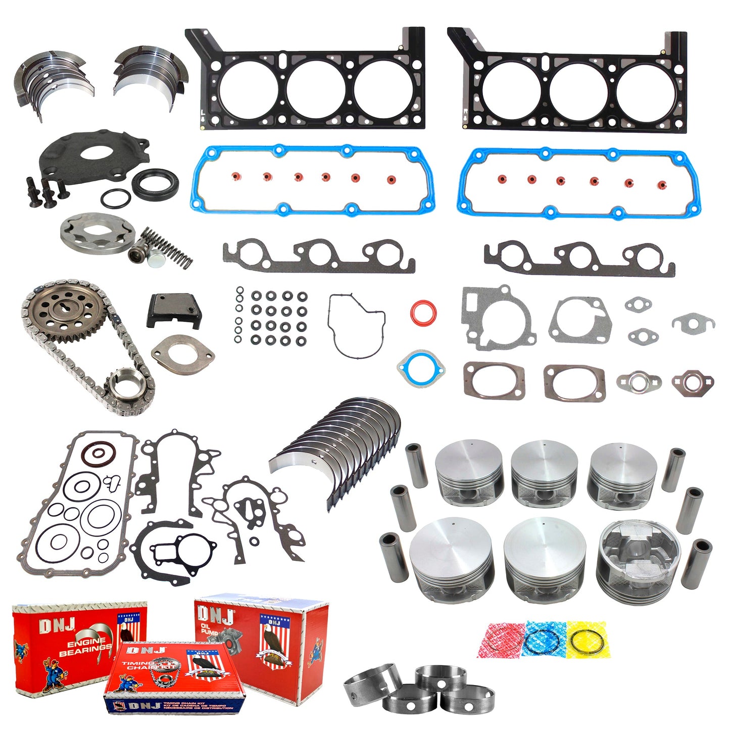 Master Engine Rebuild Kit 2001-2003 Chrysler,Dodge 3.8L