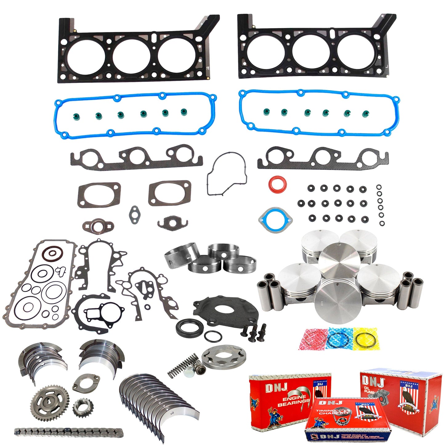Master Engine Rebuild Kit 2005-2007 Chrysler,Dodge 3.3L