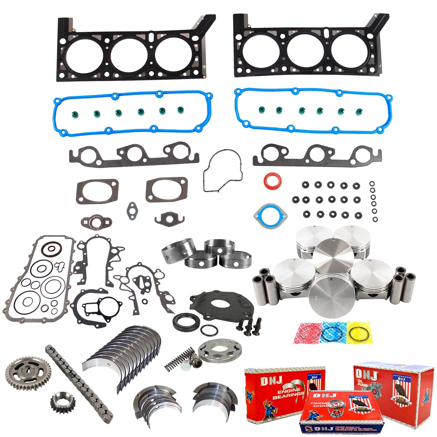 Master Engine Rebuild Kit 2004-2005 Chrysler,Dodge 3.3L