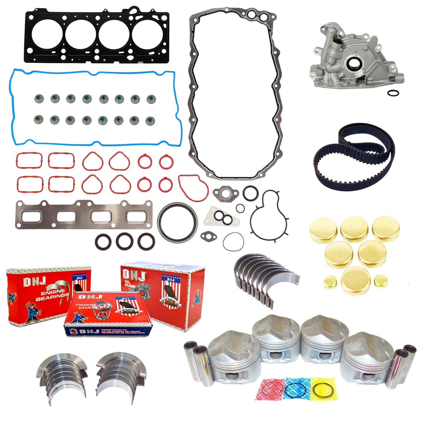 Master Engine Rebuild Kit 2002 Chrysler 2.4L