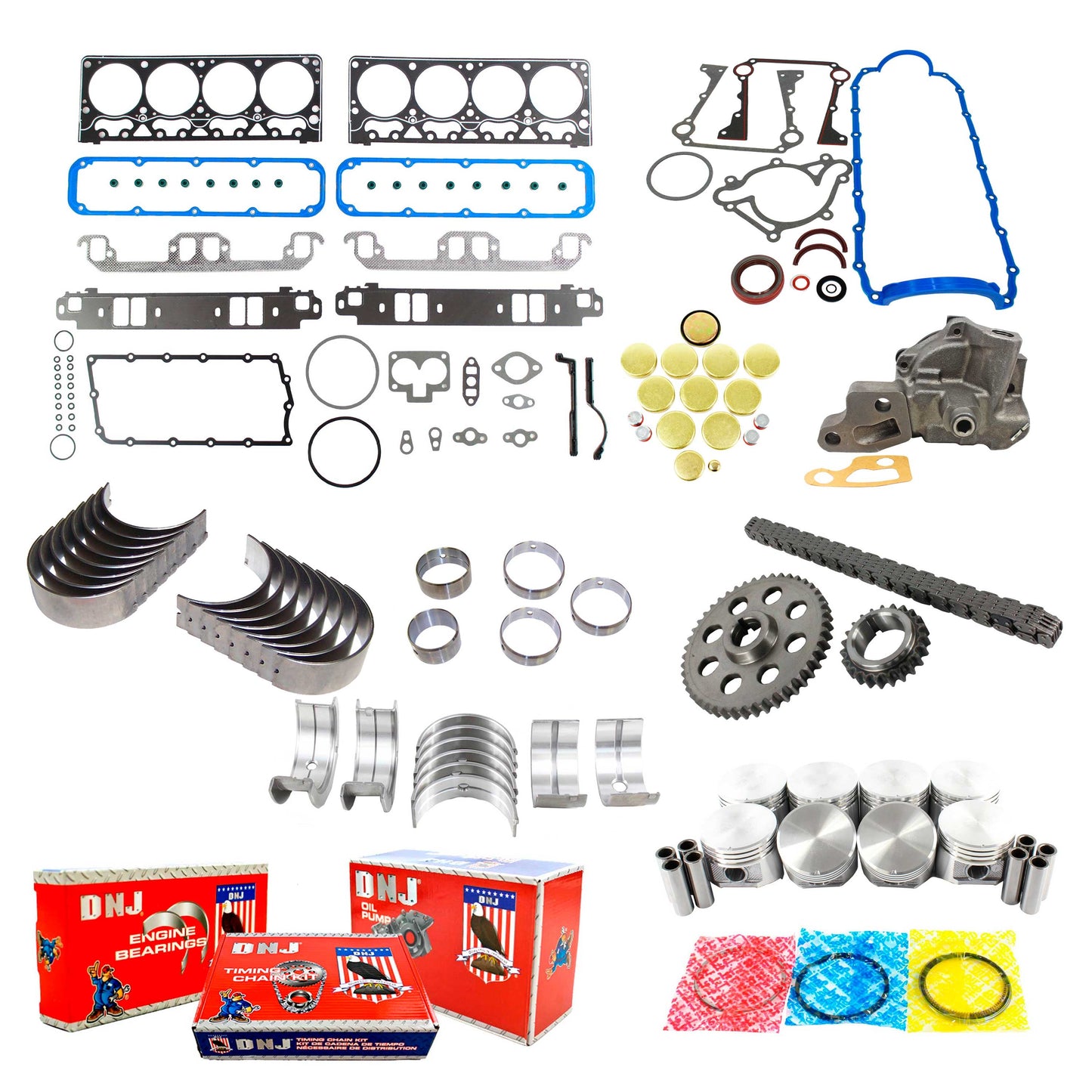 Master Engine Rebuild Kit 1998-2003 Dodge, Jeep 5.2L