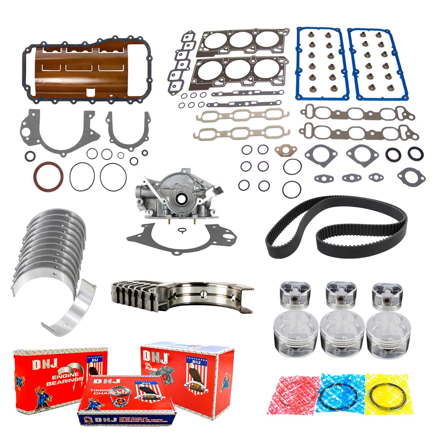 Master Engine Rebuild Kit 1996-1997 Chrysler 3.5L