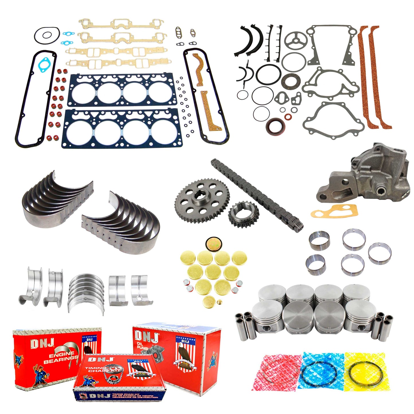 Master Engine Rebuild Kit 1991 Dodge 5.2L