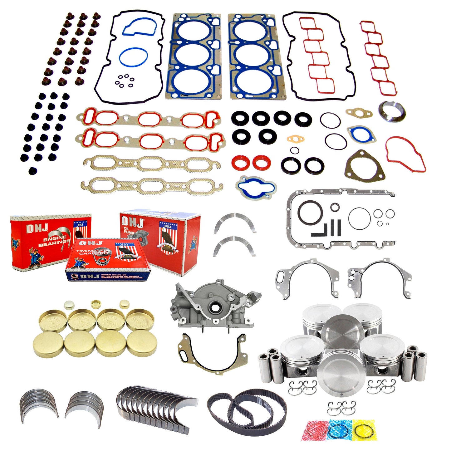 Master Engine Rebuild Kit 2003-2004 Chrysler,Dodge 3.5L