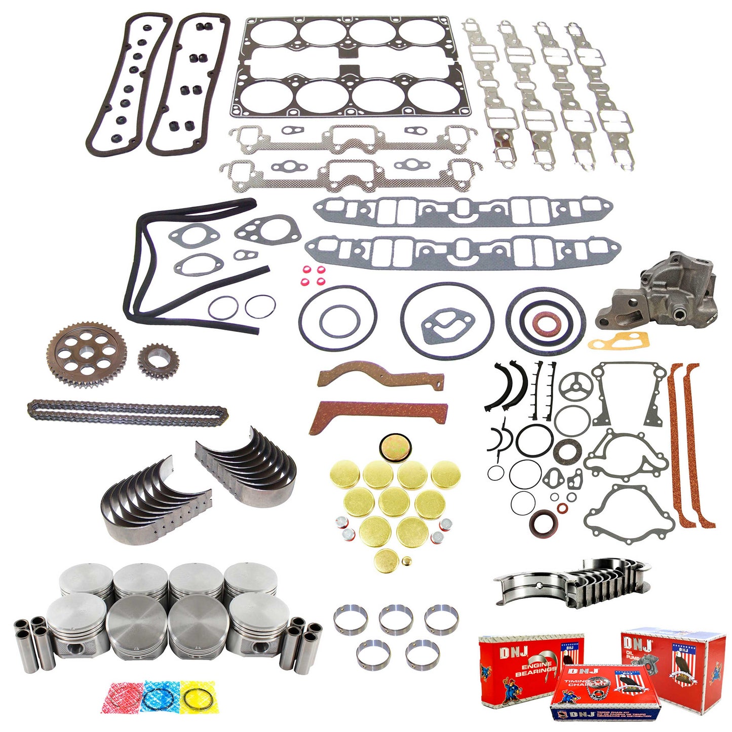 Master Engine Rebuild Kit 1985-1989 Chrysler,Dodge,Plymouth 5.2L