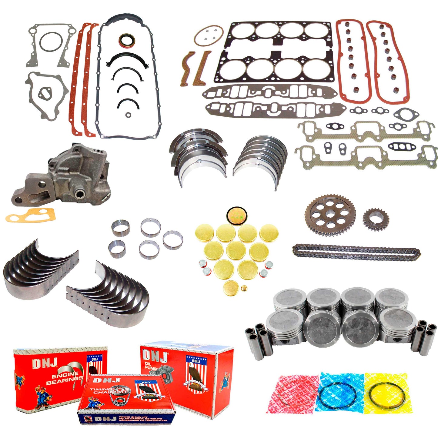 Master Engine Rebuild Kit 1990-1991 Dodge 5.9L