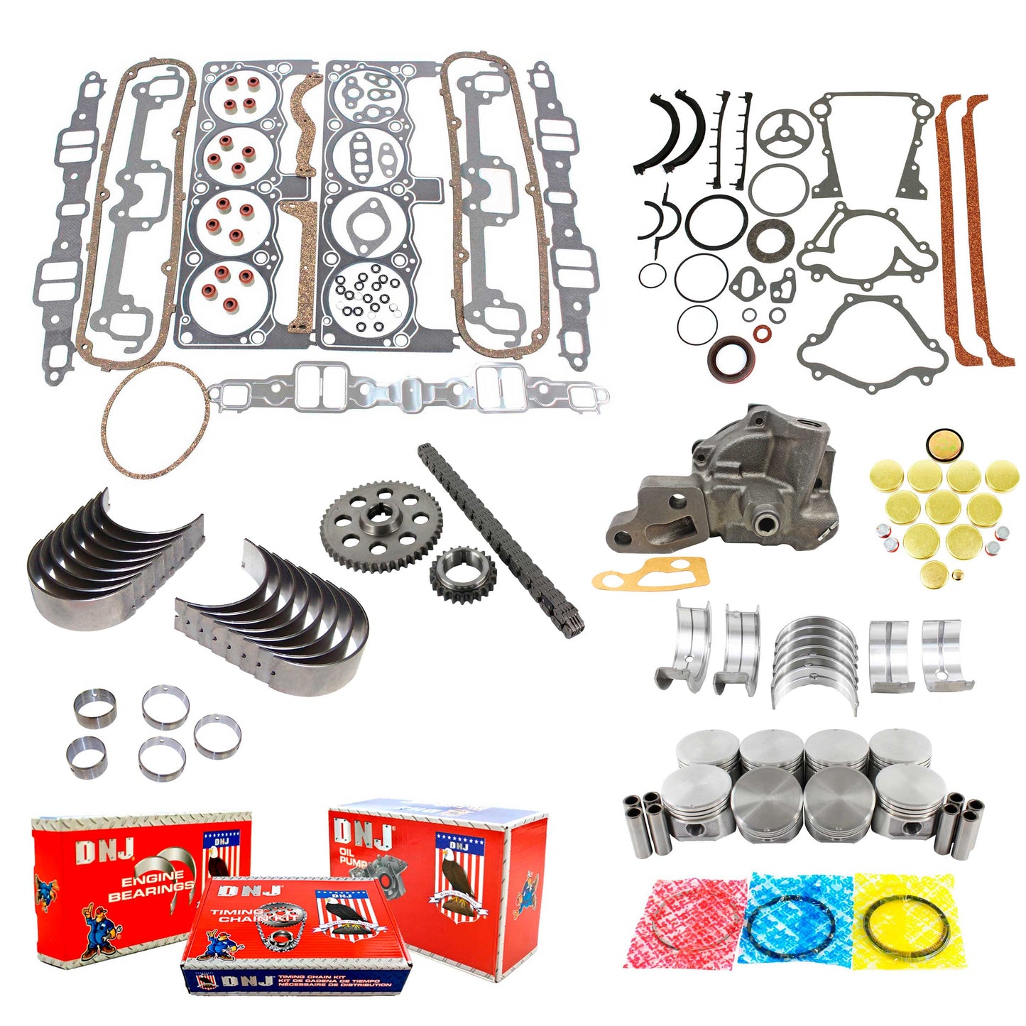 Master Engine Rebuild Kit 1990 Dodge 5.2L