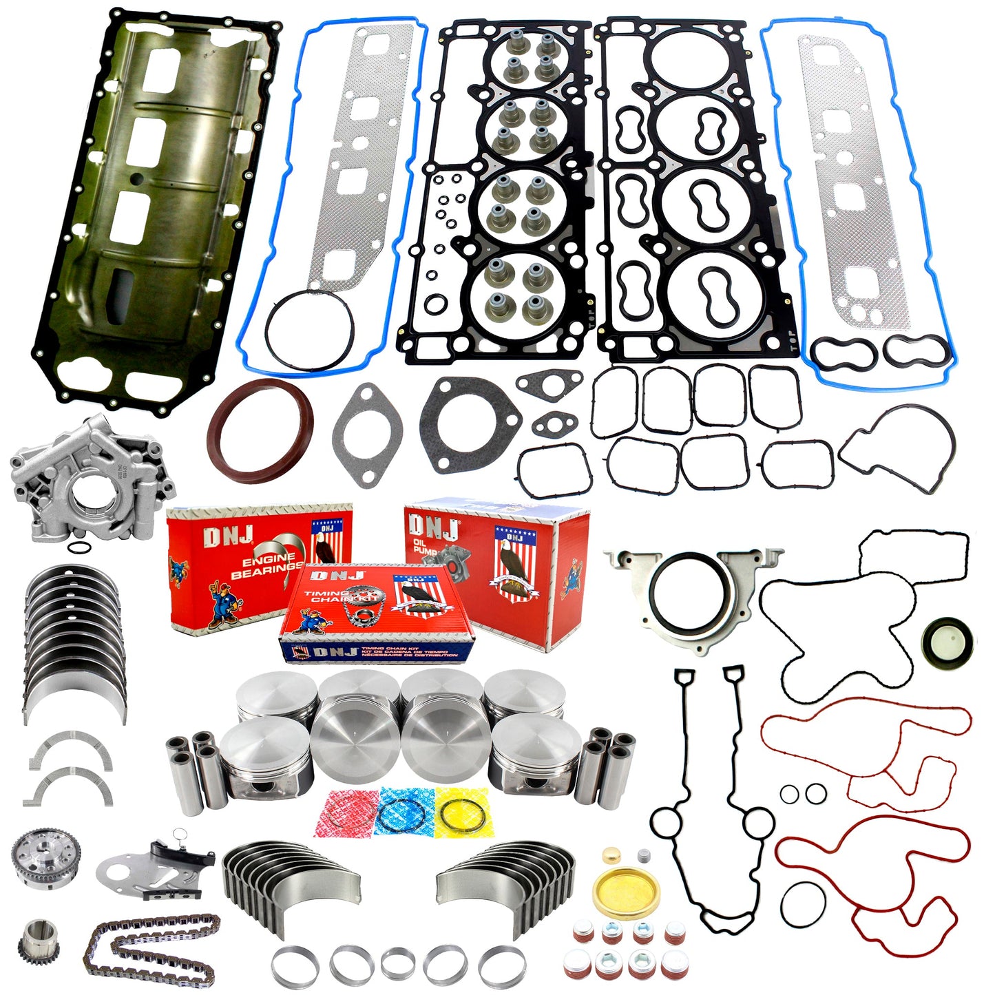 Master Engine Rebuild Kit 2003-2006 Dodge 5.7L