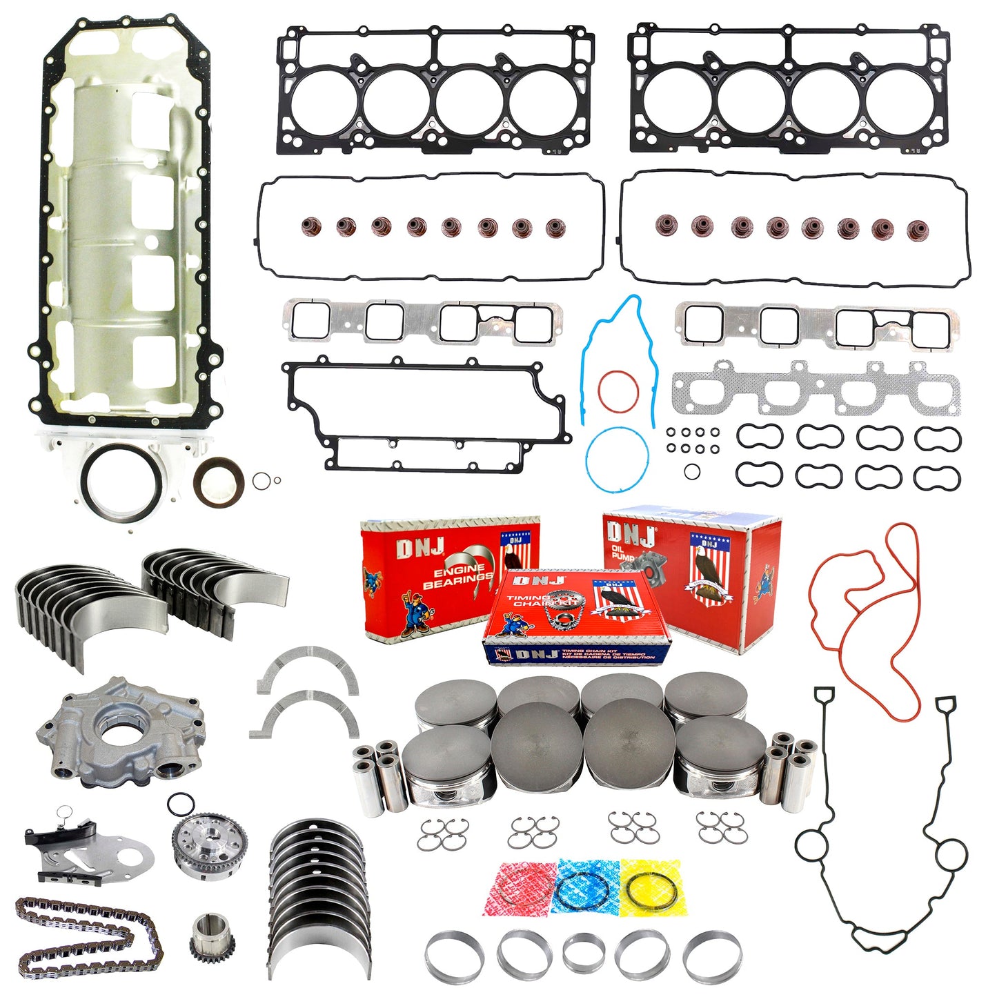 Master Engine Rebuild Kit 2006-2010 Jeep 6.1L